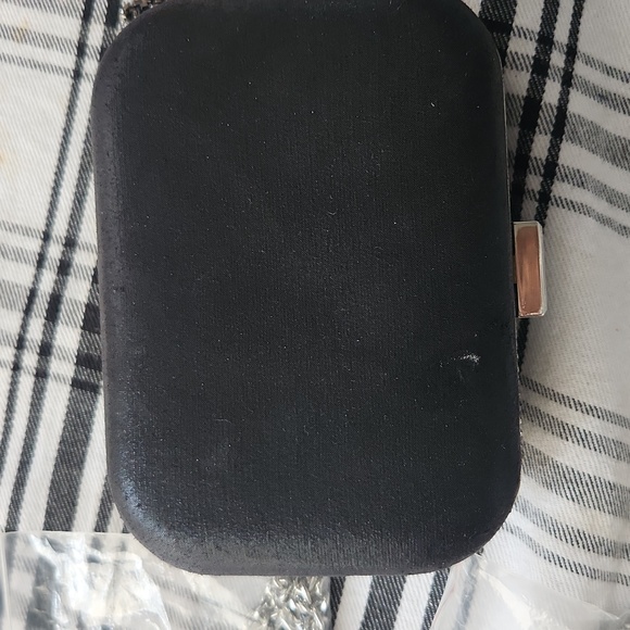 New Rhinestone Hard case Evening Bag - Picture 4 of 8